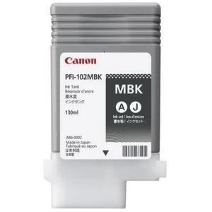 Image of Canon PFI102 Matte Black Ink Cartridge