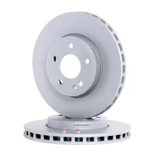 Image of ATE Brake disc MERCEDES-BENZ 24.0128-0276.1 2464210112,A2464210112 Brake rotor,Brake discs,Brake rotors