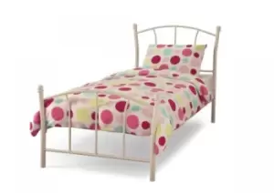 Image of Serene Penny 3ft Single White Metal Bed