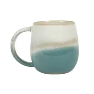 Image of Sass & Belle Dip Glazed Ombre Turquoise Mug