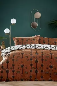 Image of Desert Monkey Global Exotic Reversible Duvet Cover Set