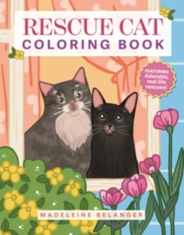 Image of Rescue Cat Coloring Book : Featuring adorable, real-life rescues! Paperback / softback