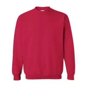Image of Gildan Heavy Blend Unisex Adult Crewneck Sweatshirt (XL) (Cherry Red)