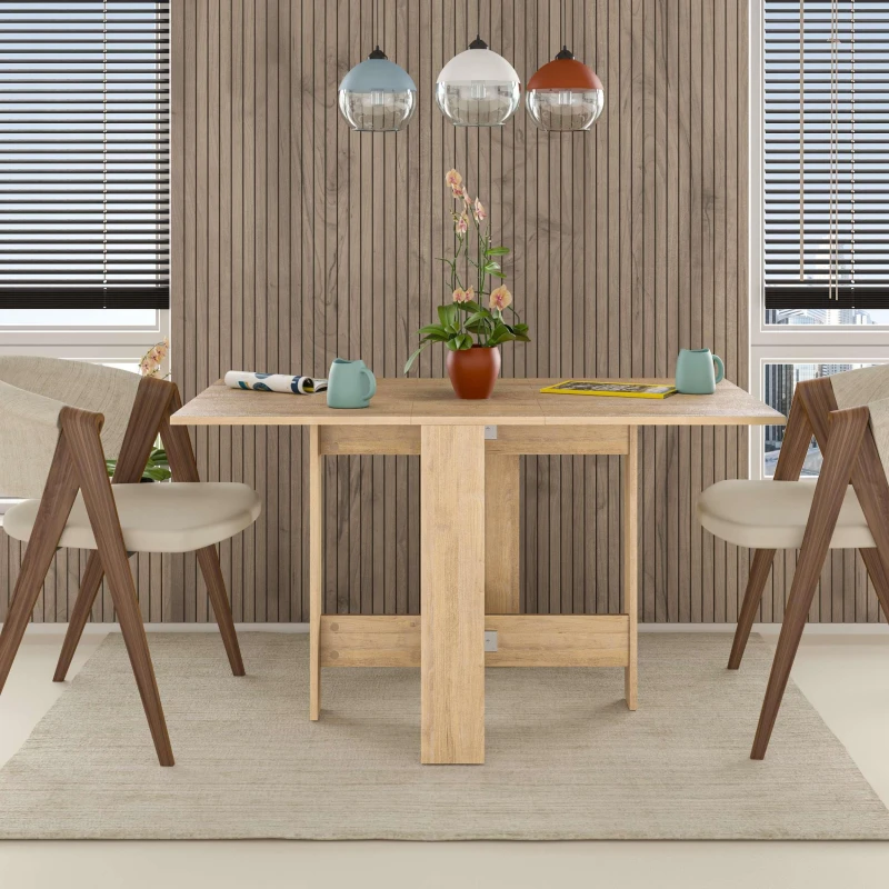 Image of DECORTIE Artemio Dining Table - Oak - Oak - Decortie M.Y.23486