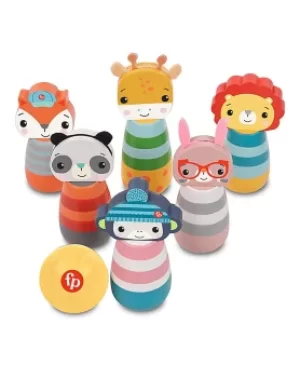Image of Fisher Price Wooden Character Skittles