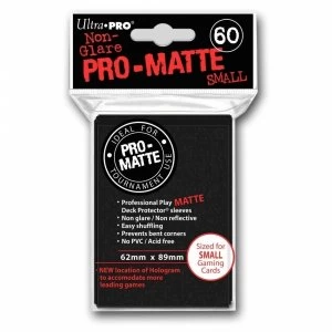 Image of Ultra Pro Matte Small Black 60 Case of 10