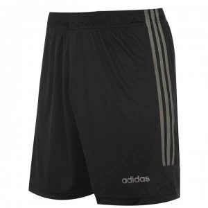 Image of adidas Mens Sereno Training Shorts - Black/Khaki