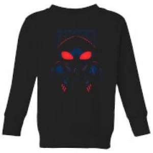 Image of Aquaman Black Manta Kids Sweatshirt - Black - 3-4 Years