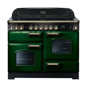 Image of Rangemaster 114120 CDL110ECRG-B Classic Deluxe 110cm Ceramic Range Cooker Racing G-B