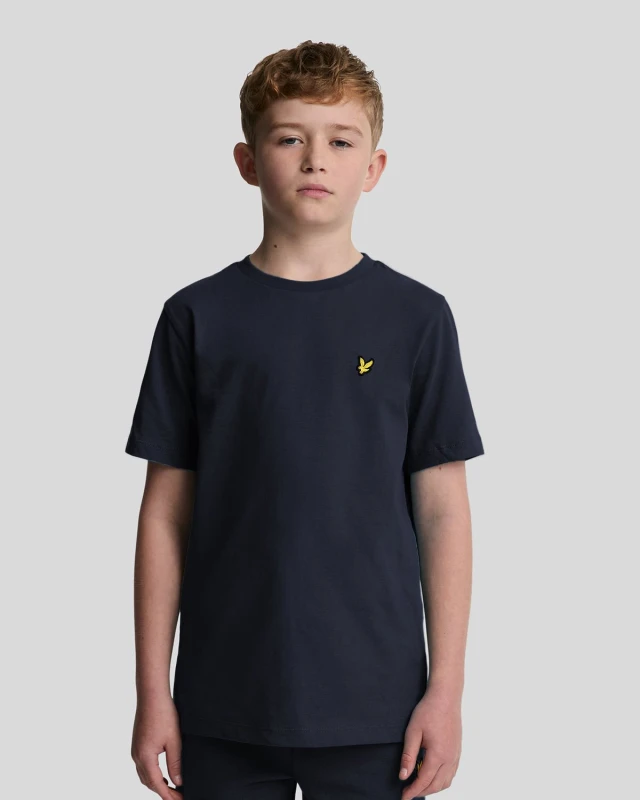 Image of Lyle and Scott Classic T-Shirt Juniors - Blue Blue 7 - 8 Years