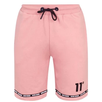 Image of 11 Degrees Tapered Sweatshorts - Pink