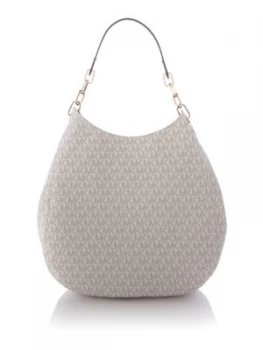 Image of Michael Kors Fulton large shoulder tote bag Neutral