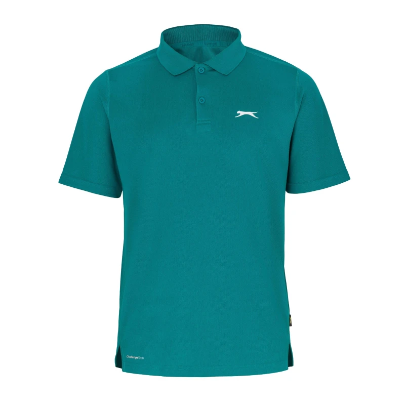 Image of Slazenger Court Polo Mens - Green Green S