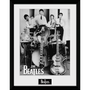 Image of The Beatles Instruments Collector Print