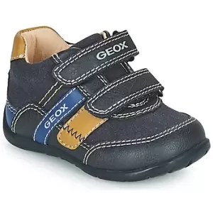 Image of Geox ELTHAN boys's Childrens Shoes Trainers in Blue - Sizes 2 toddler,3 toddler,4 toddler,5.5 toddler,6 toddler,7 toddler,8.5 toddler