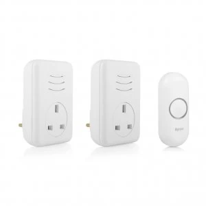 Image of Wireless doorbell set - Plug-In Twin