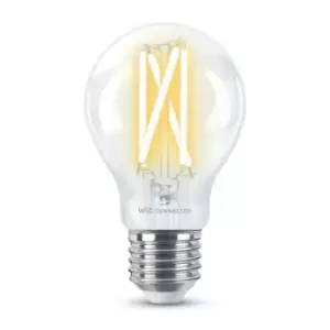 Image of 4LITE WiZ Connected A60 E27 Filament Bulb Clear WiFi/BLE