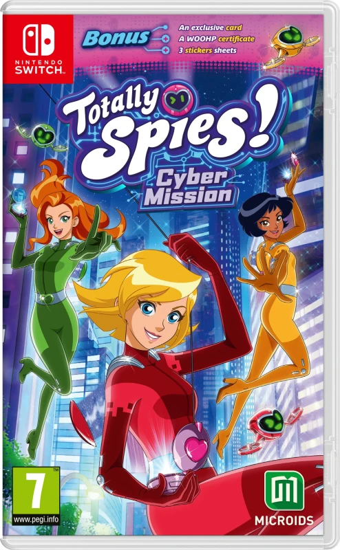 Image of Totally Spies Totally Spies - Cyber Mission Nintendo Switch Game