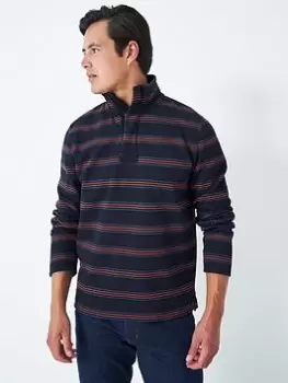 Image of Crew Clothing Padstow Pique Sweatshirt - Multi Size M Men