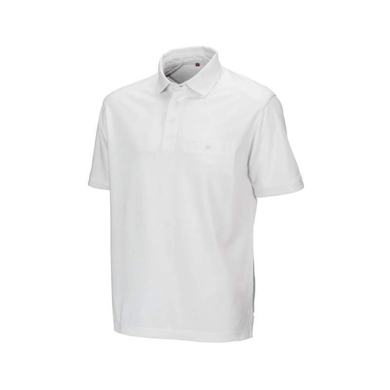 Image of Result Result Men Work-Guard Apex Short Sleeve Polo Shirt in White Size: Small White S Male 5057819002652