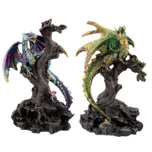 Image of Forest Protector Dark Legends Dragon Figurine (1 Random Supplied)