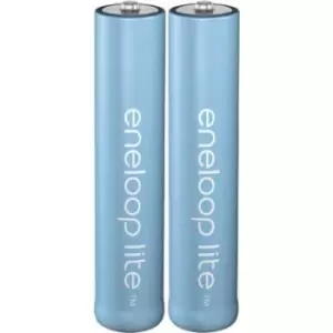 Image of Panasonic eneloop Lite HR03 AAA battery (rechargeable) NiMH 550 mAh 1.2 V 2 pc(s)