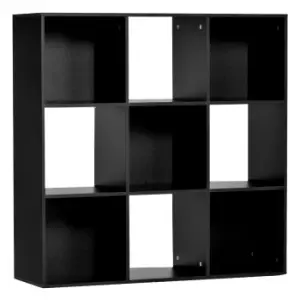 Image of Homcom 9 Cube Organiser Storage Bookshelf Black