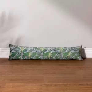 Image of Wylder Tropics Ebon Wilds Nkiru Polyester Filled Draught Excluder Green