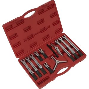 Image of Sealey 12 Piece Bearing and Gear Puller Set