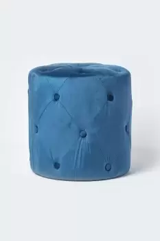 Image of Windsor Velvet Footstool