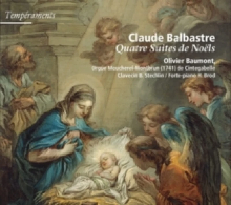Image of Claude Balbastre: Quatre Suites De Noels CD / Album Digipak