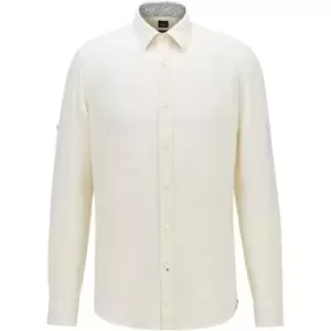 Image of Boss Lukas 53 Shirt - Yellow