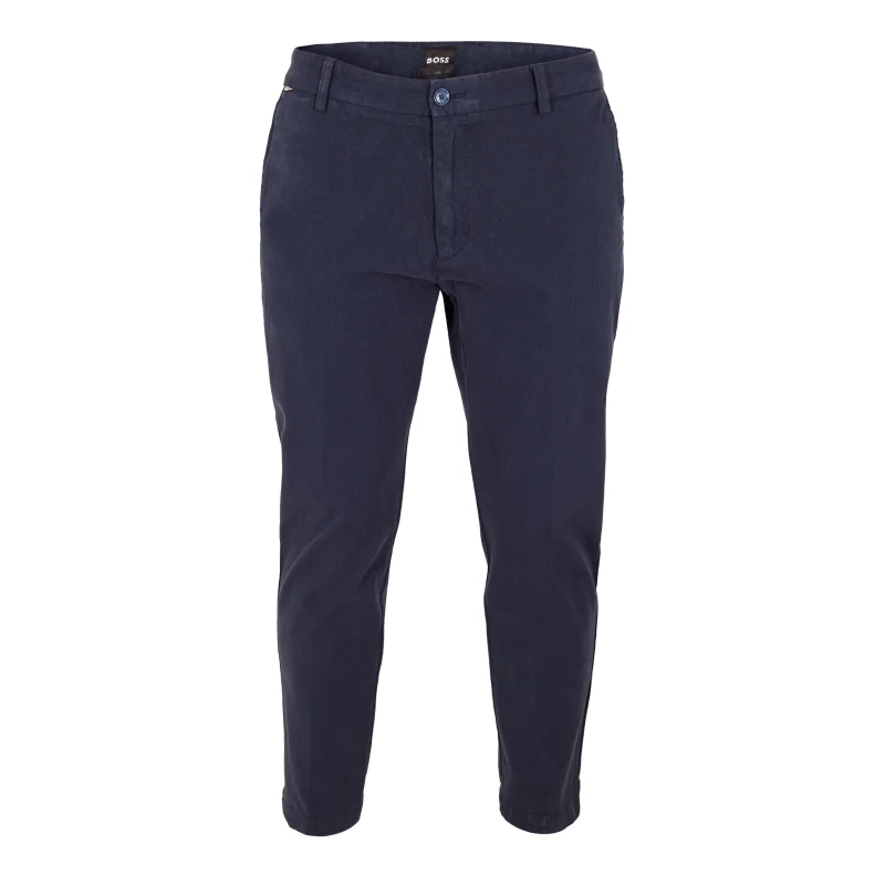 Image of Boss Boss H-Kane1 10271526 01 Straight Leg Trousers Mens Dark Blue male 32W R