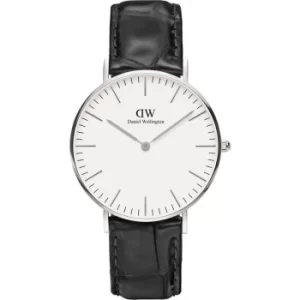 Image of Unisex Daniel Wellington Classic 36 Reading S White Watch