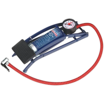 Image of Sealey Single Cylinder Foot Pump