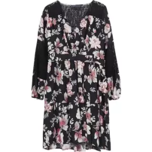 Image of French Connection Aletta Crepe Floral Dress - Multi