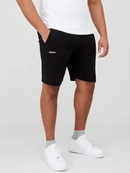 Image of Ellesse Plus Size Noli Shorts - Black