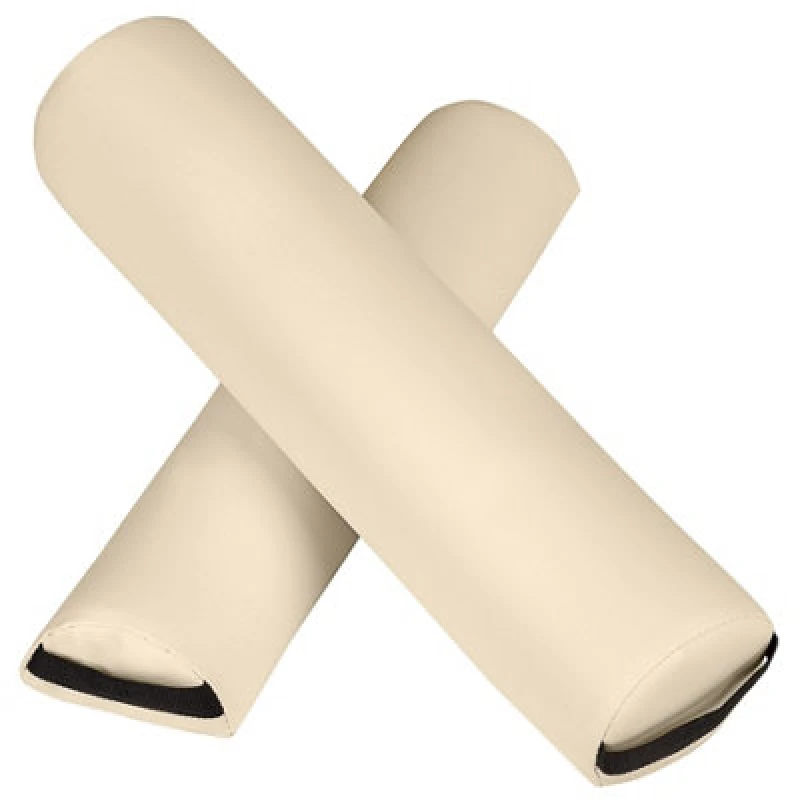 Image of Tectake Massage Bolster Set - Full Roll And Half Roll - Beige