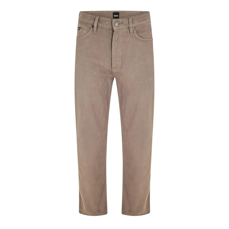Image of Boss Mens C Atacama Slim Fit Jeans Beige/Khaki male 32W R