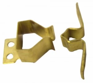Image of Select Hardware Gripper Catches Electro Brass 2 Pack