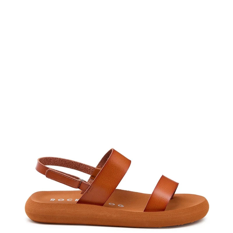 Image of Rocket Dog Womens Sunshine Ankle Strap Sandals UK Size 8 (EU 41) Cognac RKD299-Cognac-8