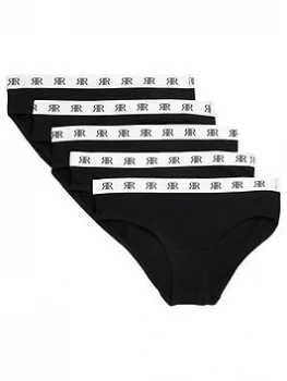 Image of River Island Briefs Black Size 5-6 Years Girls