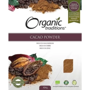 Image of Organic Traditions Cacao Powder 400g