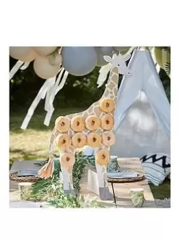 Image of Ginger Ray Lets Go Wild Giraffe Doughnut Stand