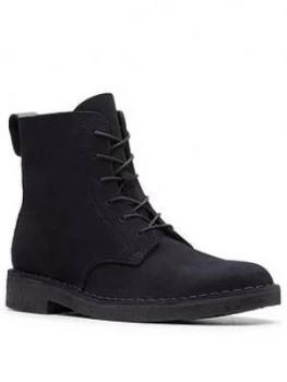 Image of Clarks Originals Desert Mali Calf Boot - Black