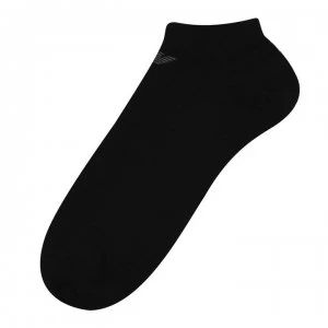 Image of Emporio Armani 3 Pack Trainer Socks Black