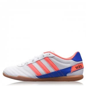 Image of adidas Super Sala Football Trainers Indoor - White/Coral/Blu