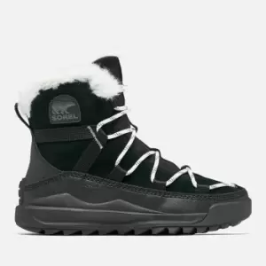 Image of Sorel Womens Ona RMX Waterproof Boots - Black/Sea Salt - UK 3