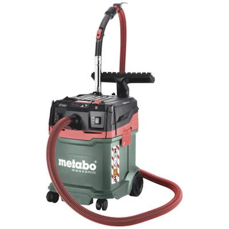 Image of Metabo Metabo AS 36-18 M 30 PC-CC 602074850 Cordless vac 30 l Battery not included, Charger not included 602074850
