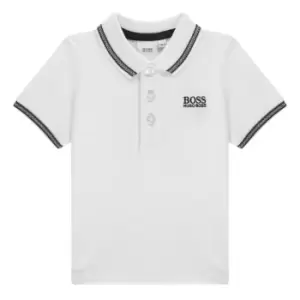 Image of Boss Short-sleeved polo shirt - White